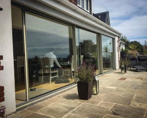 Aluminium sliding doors