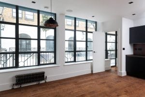 Heritage glazing preserves the industrial feel of buildings